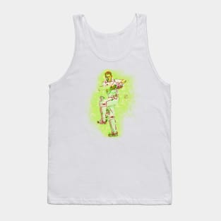 Cricket Batsman Art j3 Tank Top